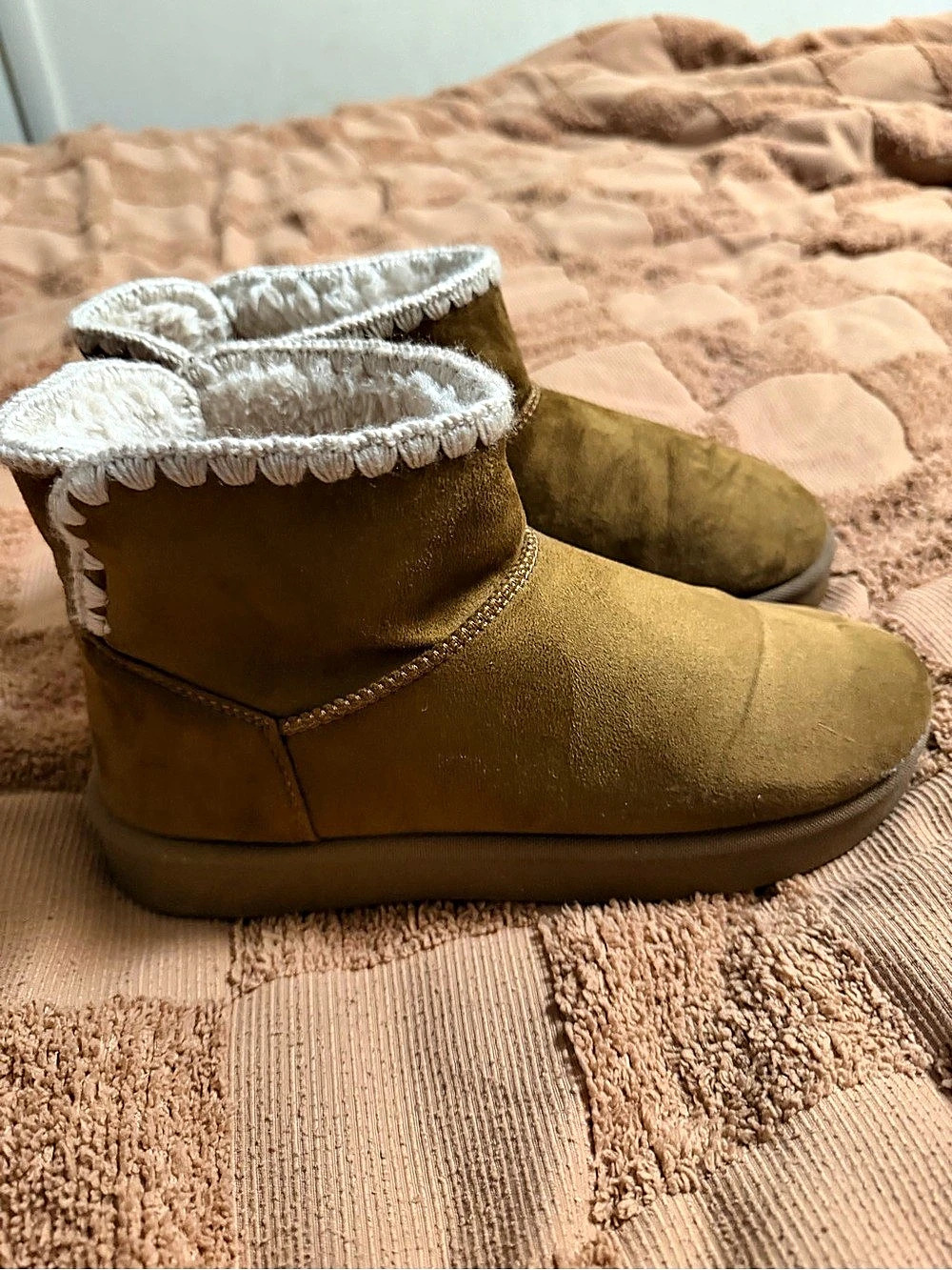 UNIONBAY Lisette Chestnut Short Boot Brown